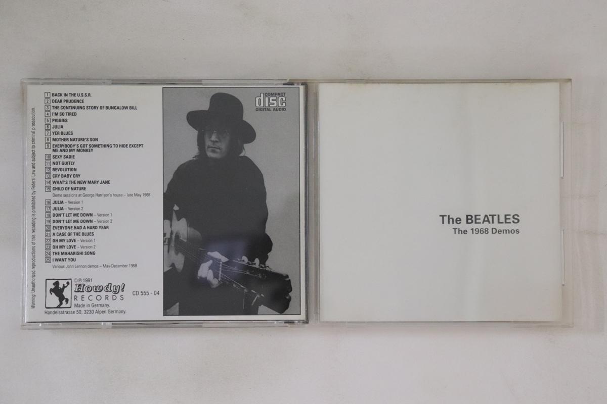 

CD BEATLES - 1968 Demos CD55504 HOWDY! 1991 Germany Rock Used