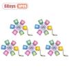 Cat Paw Keycap Keychain Mechanical Keyboard Fidget Spinner Stress Relief Toy Soft Cute Keyring For Office Desk Anxiety Gift