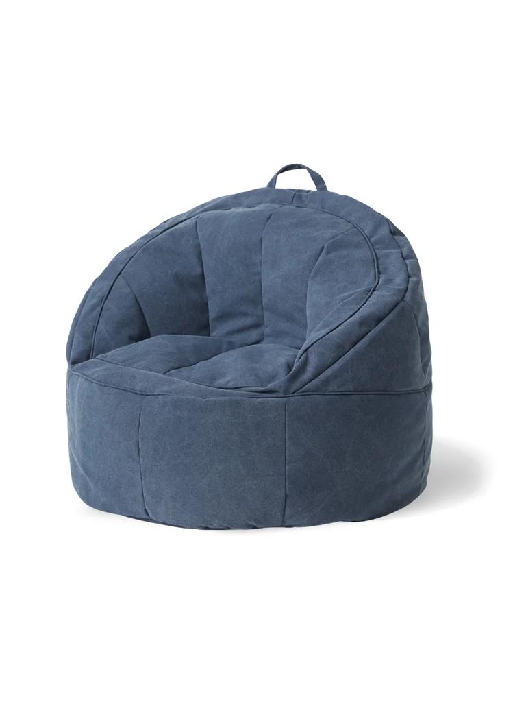 Shell-Shaped Lazy Bean Bag Sofa-Removable&Washable,Modern Minimalist Design,Single Leisure Recliner for Living Room,Cozy Seating