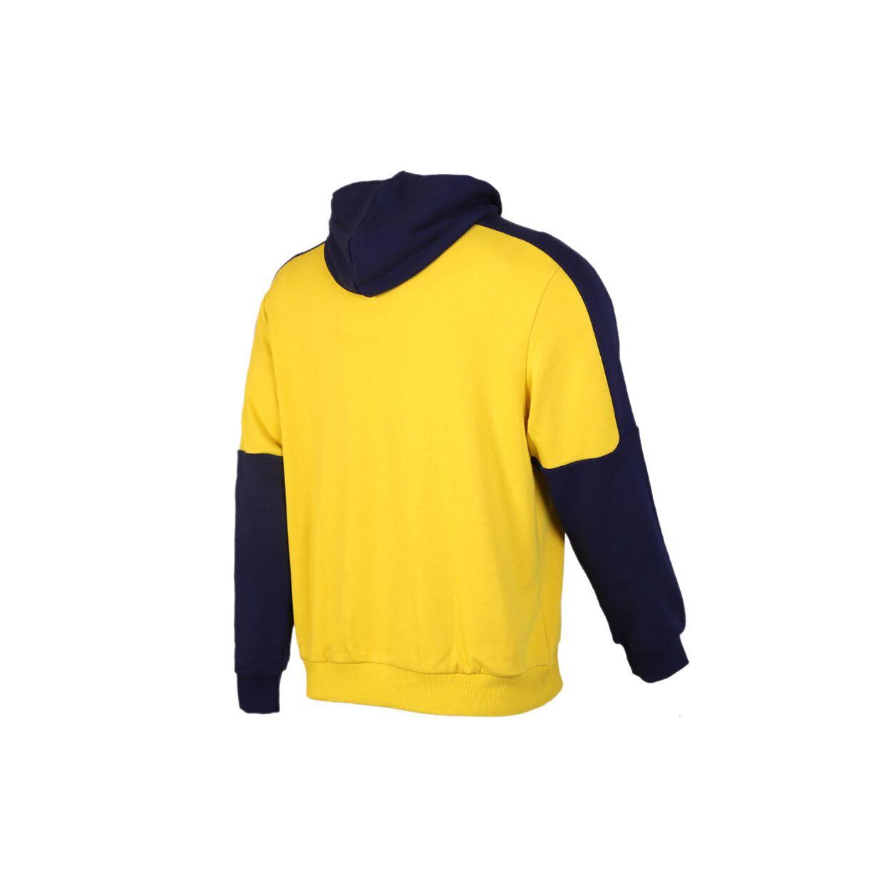 Puma Sporty Casual Loose-Fit Breathable Hooded Knit Sweeper Men Tops Yellow 581664-20 L — фото 2