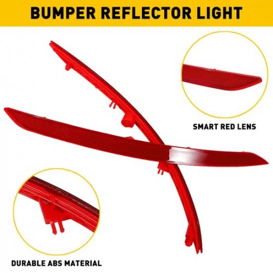 For 2017-2018 Hyundai Elantra Bumper Rear Reflector Light RH Lamps LH