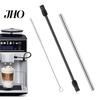 Hitzebeständiger Milchkühlschlauch Kaffeemaschinen-Kit für Siemens Ersatzschlauch mit Reinigungsbürste Edelstahlrohr Bosch Silikon