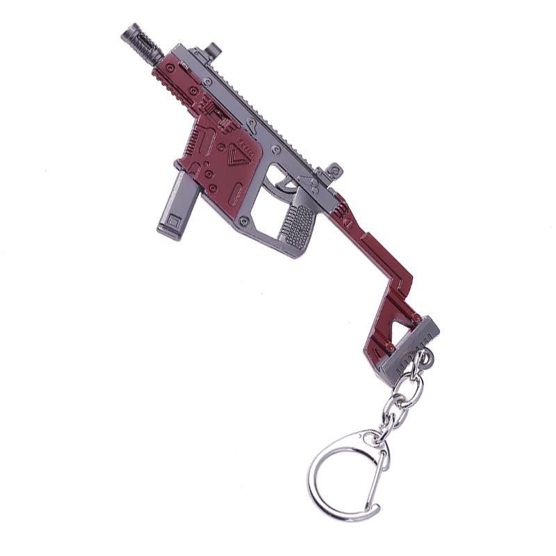 12cm PlayerUnknown's Battlegrounds Chicken Dinner Keychain & Weapon Figurine - Creative Classic Gift