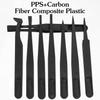 8 PCS Precision Plastic Tweezers, 4.7 Inch Length Precision Anti-Static Tweezers with Curved and Straight Tips for Electronics Assembly,