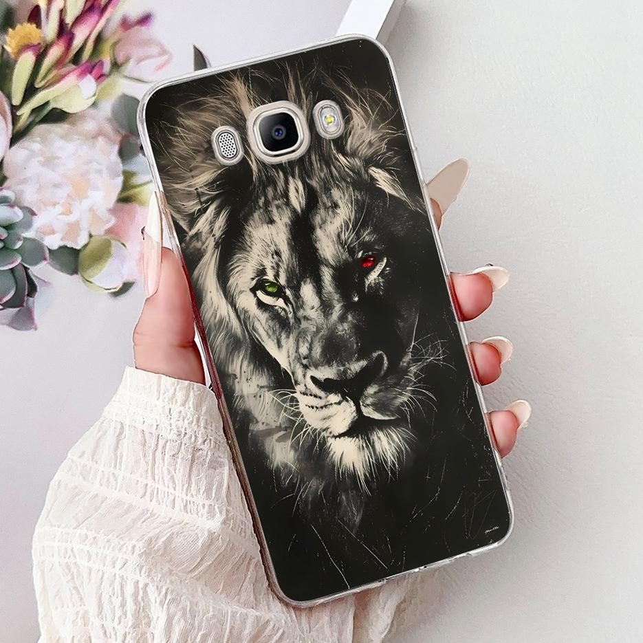 For Samsung Galaxy J3 J5 J7 2016 Case J320F J510F J710F New Luxury Painted Cover Soft Slim Phone Case For Samsung J7 2016 Fundas