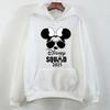 Disney Rodinné oblečení Zábava 2025 Vzor pro cestování po Disneylandu Vícebarevná mikina Dámská Kawaii Pulovr Ležérní Párová mikina
