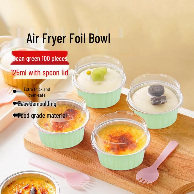 Homeglen Air Fryer & Oven Aluminum Foil Baking Cups