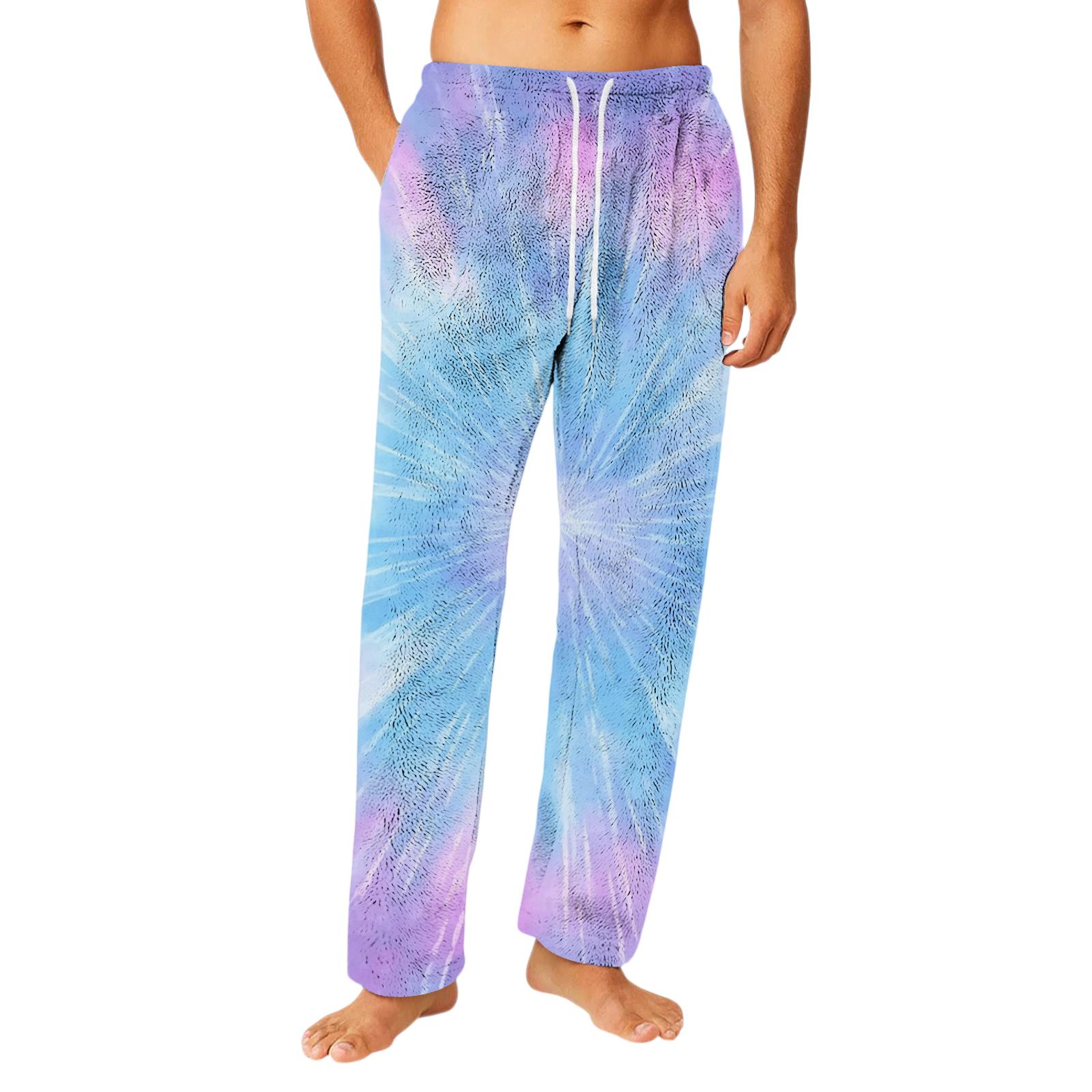 

Мужские фланелевые брюки с карманами на кулиске, домашняя одежда, штаны для сна L