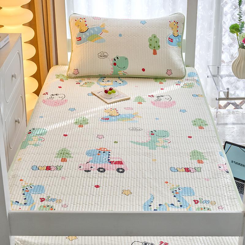 (Student Season) Small Fresh Printed Cotton Bed Cover Student Bed Cover