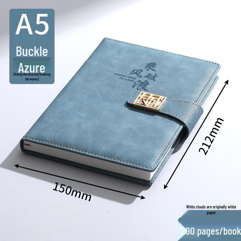 A5 Custom Logo Thickened Business Notebook Gift Set with Diary