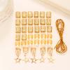 5pcs/bag Silver Metal Hair Rings Braid Dreadlocks Bead Hair Cuffs Dread Tube Charm Dreadlock for DIY Hair Accessaries