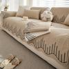 New Pure Cotton Sofa Cushion Cotton Fabric Non-Slip Seat Cushion All-Inclusive Sofa Cover Cover Cloth Towel For All Seasons