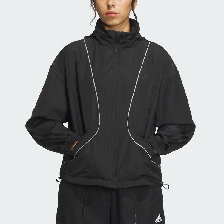 New Adidas Jacket Jackets & Coats Women's Black IM8974