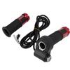 1 Par Tommelgasshåndtak Rutinemessig Vrigasshåndtak med Nøkler for Elektrisk Sparkesykkel SykkelRød