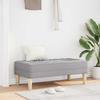 vidaXL Bank Mit Kissen Wolkengrau 113 X 57 X 39 Cm Stoff