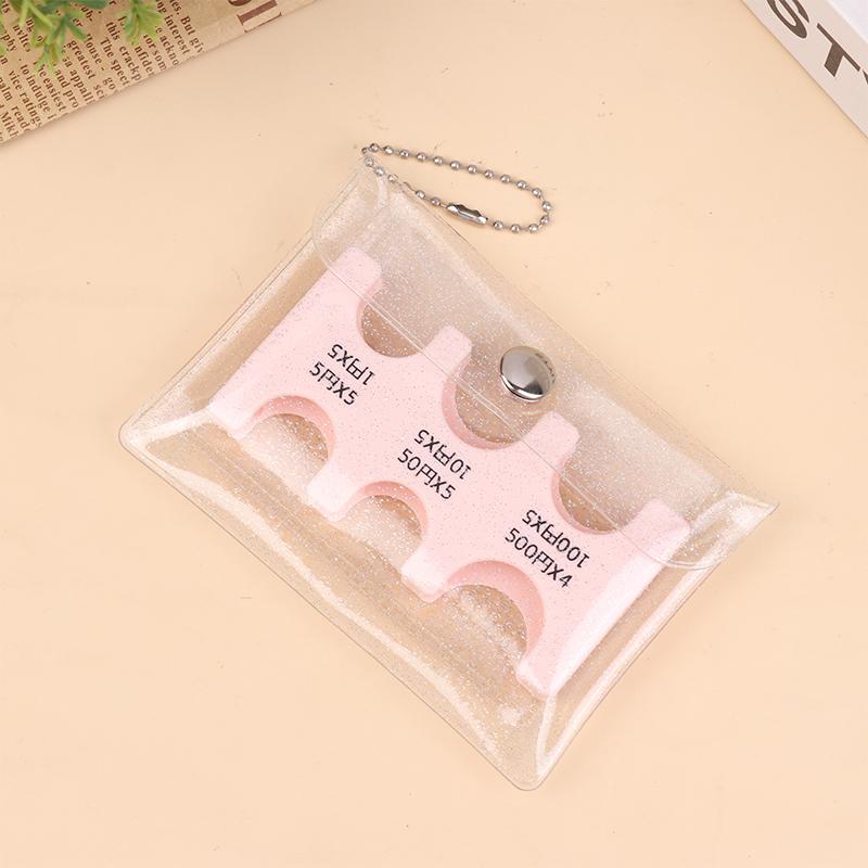 Coin Dispenser Keychain Transparent Coin Collection Purse Wallet Portable Japan Coin Holder Coin Changer Holder Coin Organizer