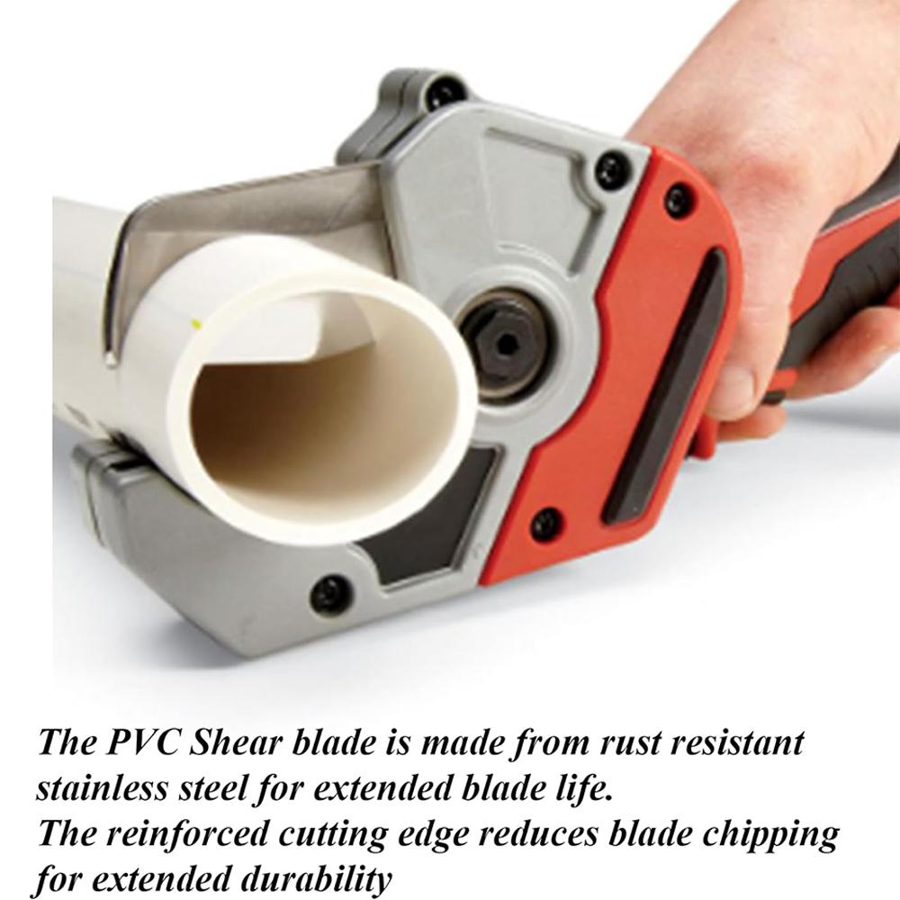 2Pcs Stainless Steel Shear Blades 48-44-0405 For Cutting ABS PVC CPVC PEX Pipes