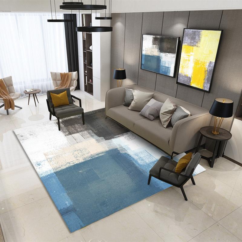 Severský obývací pokoj Koberec Jednoduchý moderní Ložnice Koberec na podlaze Mat