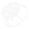 Iron Hanging Baskets Flower Pot Holder Hanger for Outdoor Balcony Garden Patio DecorWhite