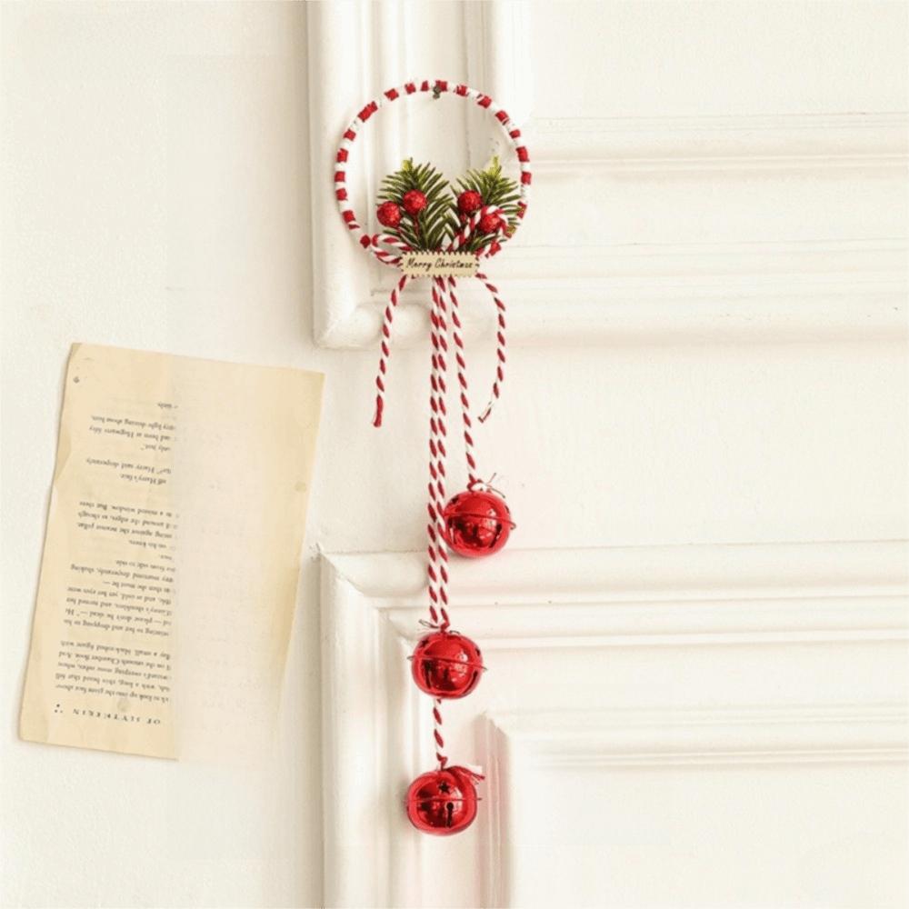 With Bowknot Christmas Bell Suspended Ornamentation Christmas Tree Pendant Jingle Bells  Party
