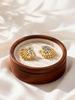 Fashion Imitation Pearl Shell Stud Earrings Women's Stainless Steel Shell Earrings Charms Accessories Gift