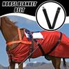 Horse Blanket Sheet Leg Straps Horse Blanket Elastic Leg Straps Adjustable Quick-Release Accessories Equestrian Riding Belt