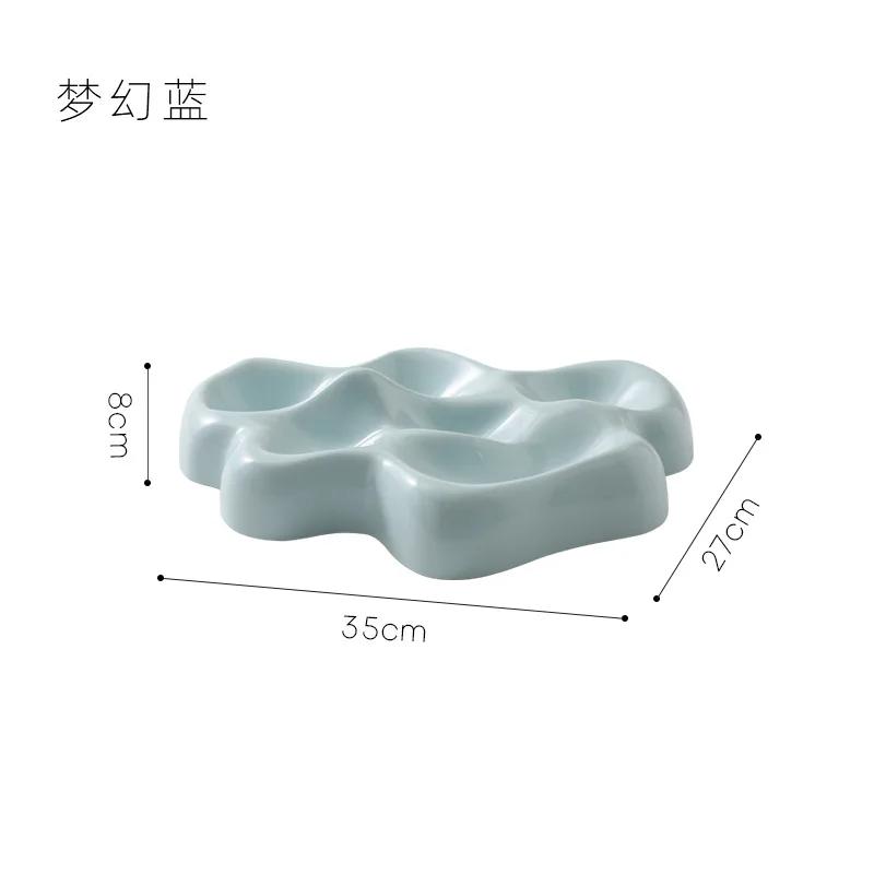 Irregular Glacier Pallet Desktop Storage Box Jewelry Cosmetics Debris Aromatherapy Organizing Nordic Storage Storage Pallet