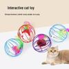 Interactive Cat Teaser Toy: Scratch-Resistant, Bite-Resistant Mouse for Self-Entertainment and Decompression