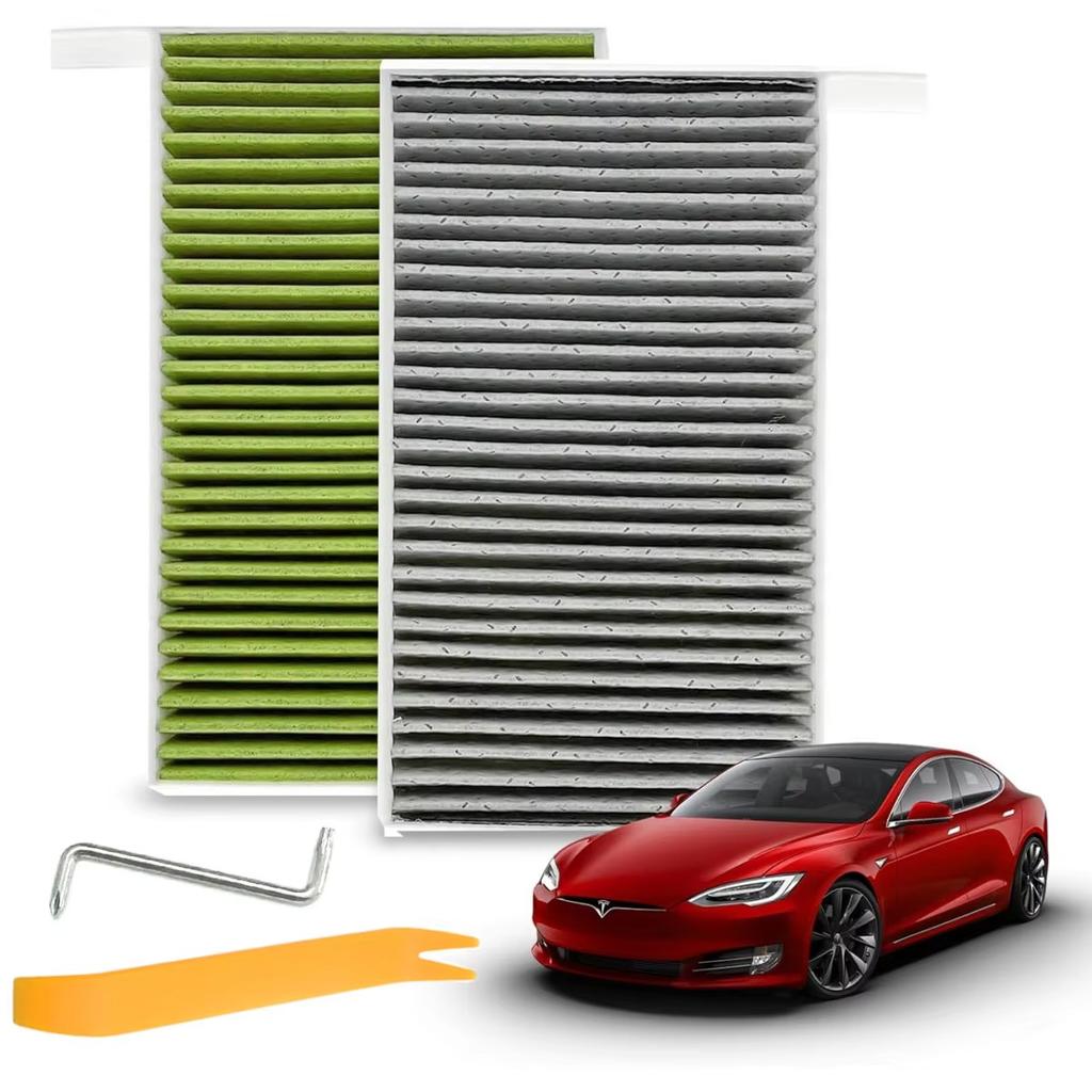Lnake Car Air Conditioning Filter Activated Carbon Air Conditioning Air Filter Suitable For Tesla Model 3 Model Y Cabin Air Filt