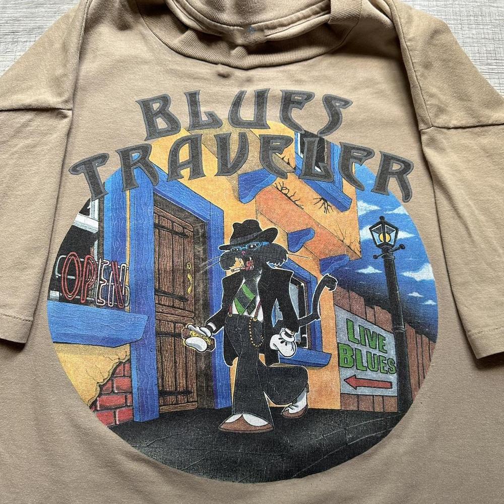 Rare Collection Blues Traveler Band 1996 Tour Gift For Fan T-shirt Unisex T-Shirt M