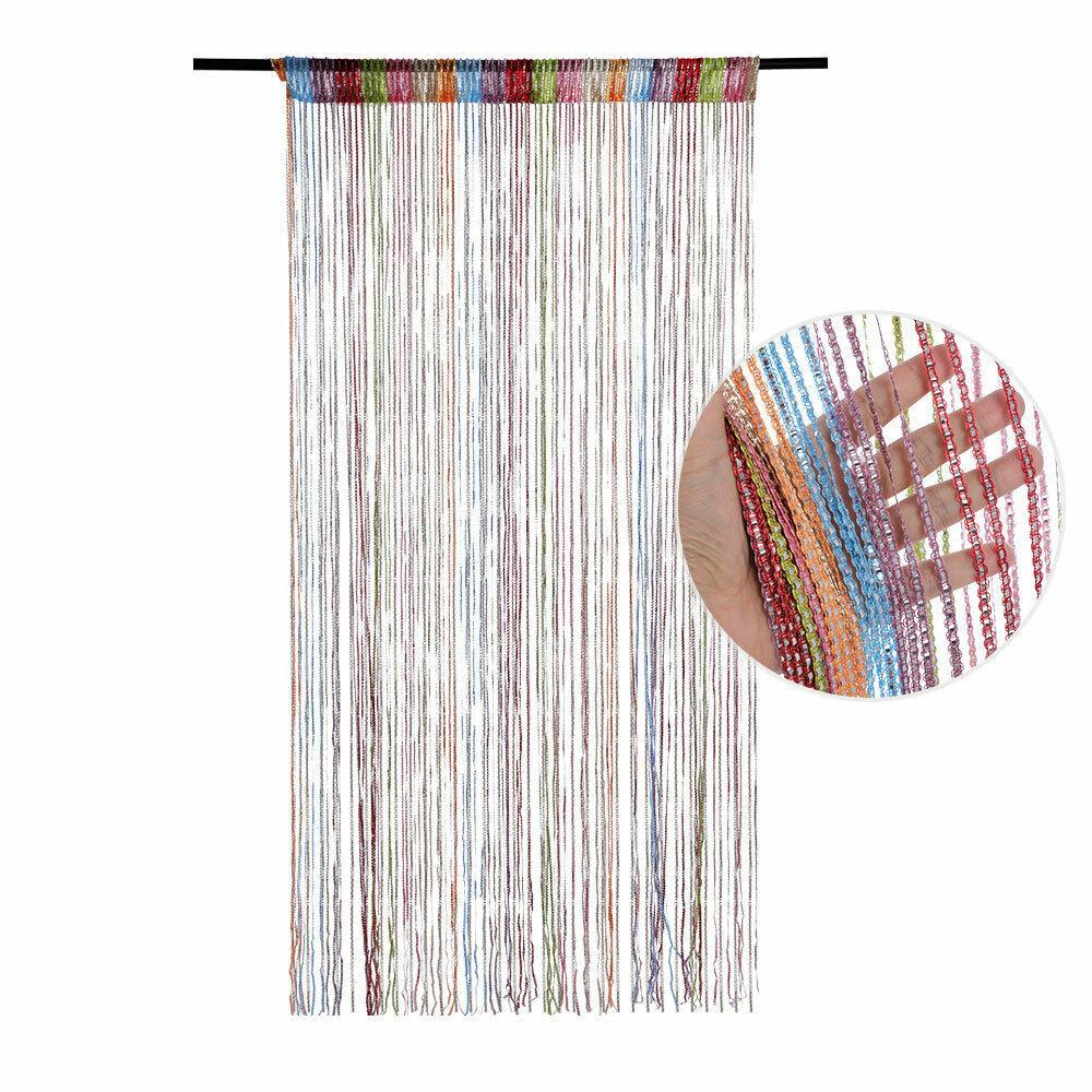 Curtain String Hanging Door Window Curtains Tassel Fly Panel Screen