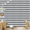 Harlequin Diamonds Wallpaper Gray, Light Gray and White 50x1000