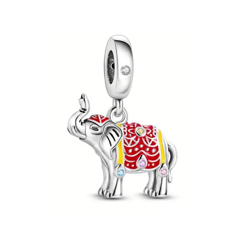 New Collection Series Cute Elephant Bear Penguin And Bunny Charm Bead Fit Original Bracelet Diy Accessories Gift For Women