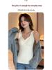Women's Plus Size Fleece-Lined Self-Heating Warm Vest - Antibacterial, Seamless Autumn/Winter Base Layer Innerwear/Outerwear