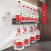 Punch-Free Wall-Mounted Carbon Steel Kitchen Shelf