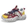 Scarpe sportive casual traspiranti in rete primaverile, suola morbida da corsa, leggere, suola spessa, rialzo, scarpe da papà