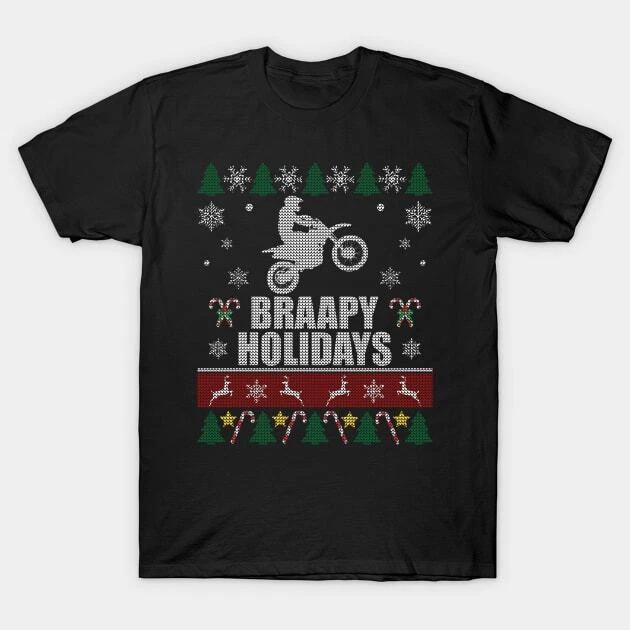 Motocross Braapy Holidays Made in Australia T-Shirt L