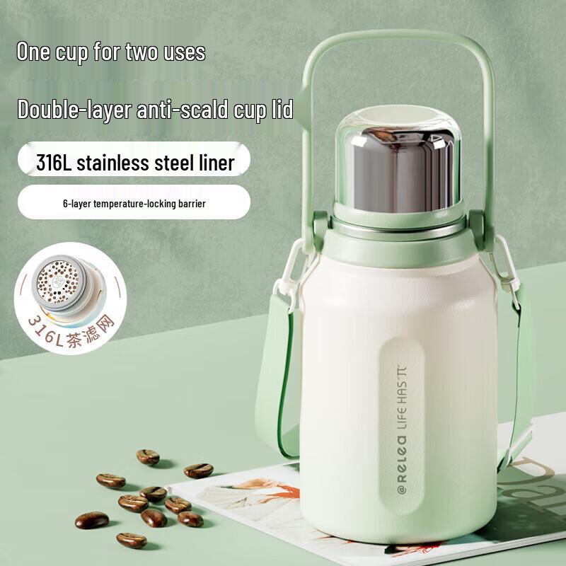 RELEA Portable Stainless Steel Insulated Bottle