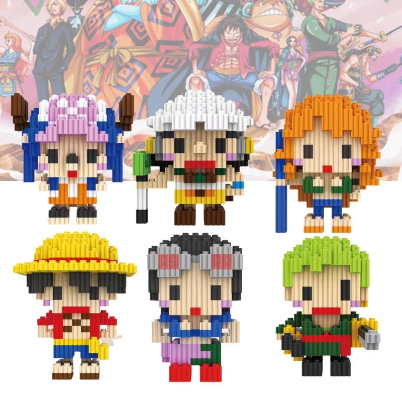 Pirate King Micro Diamond Building Blocks Compatible With Lego Cartoon Figures