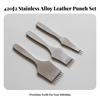 Leather Pricking Iron Multi-Tooth Punch for Leathercraft, DIY Workshops
