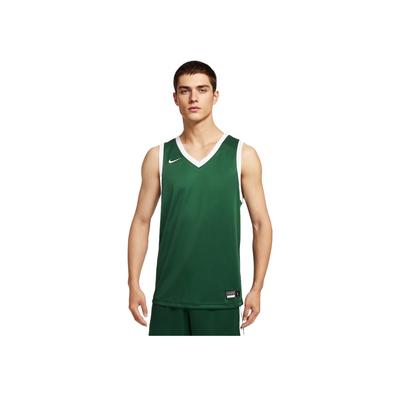 Dri-Fit Crossover Stock Fashionable Versatile Comfortable Solid Color Basketball Jersey Men Tops Green IB8638-341