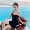 Women's Swimsuit Comfortable Fashion Swimsuit Simple One-piece Skirt Swimsuit