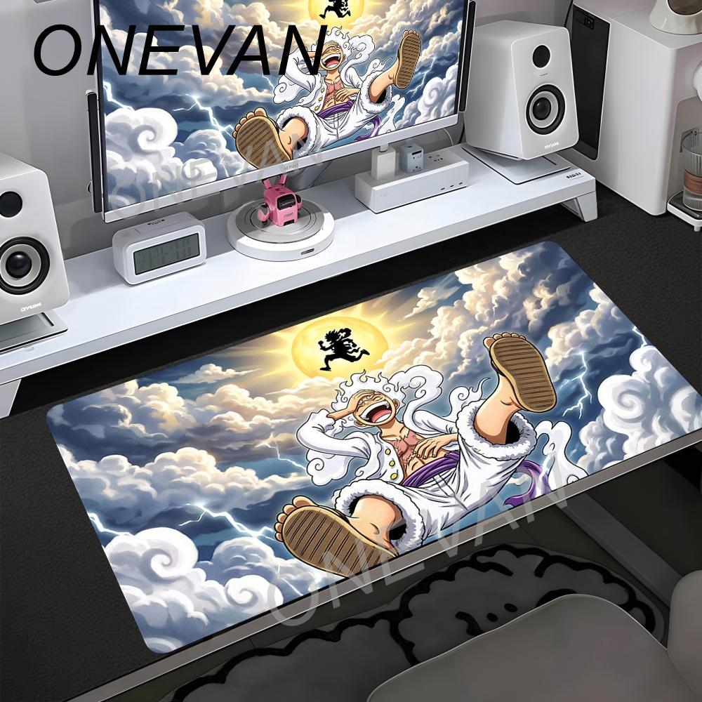 Mouse Pad Computer Size Mousepad Non-slip Gamer Keyboard Pads One Piece Luffy Mausepad New Keyboard Mats Design Desk Mat Carpet