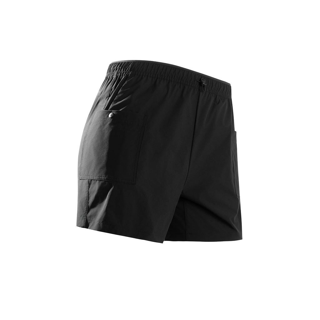 Under Armour SS25 Hiking Series Fashion Comfortable Versatile Breathable Three-Quarter Casual Shorts Women Shorts Dark-Black 15223280-0033