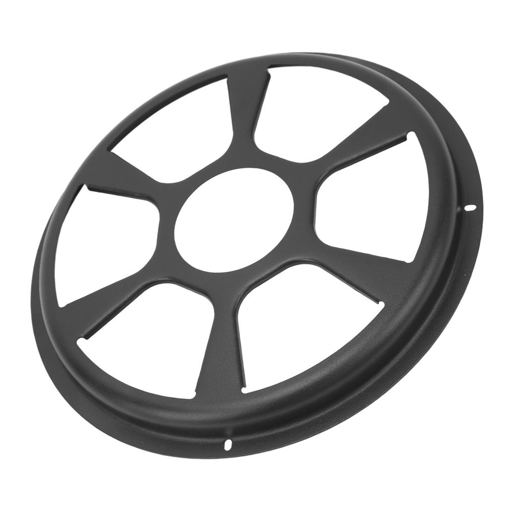 10in Speaker Grill Cover High Elasticity Black Iron Speaker Grille Protective Cover Universal for Car RV