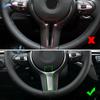 ABS Carbon Texture Car Interior Steering Wheel Cover Trim For BMW F Chassis F06 F10 F11 F12 F15 F16 F20 F21 F22 F23 F30 F32 F34