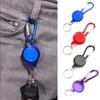 Hanging Buckle For Outdoor Mountaineering Retractable Circular Plastic Chest Badge Work Badge With Easy Pull Buckle
