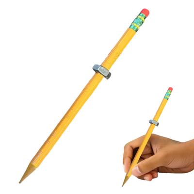 Threaded Pencils for Kids Sensory Support Pencil with Sliding Nut Quiet Threaded Fidget Pencil for Focus Calming