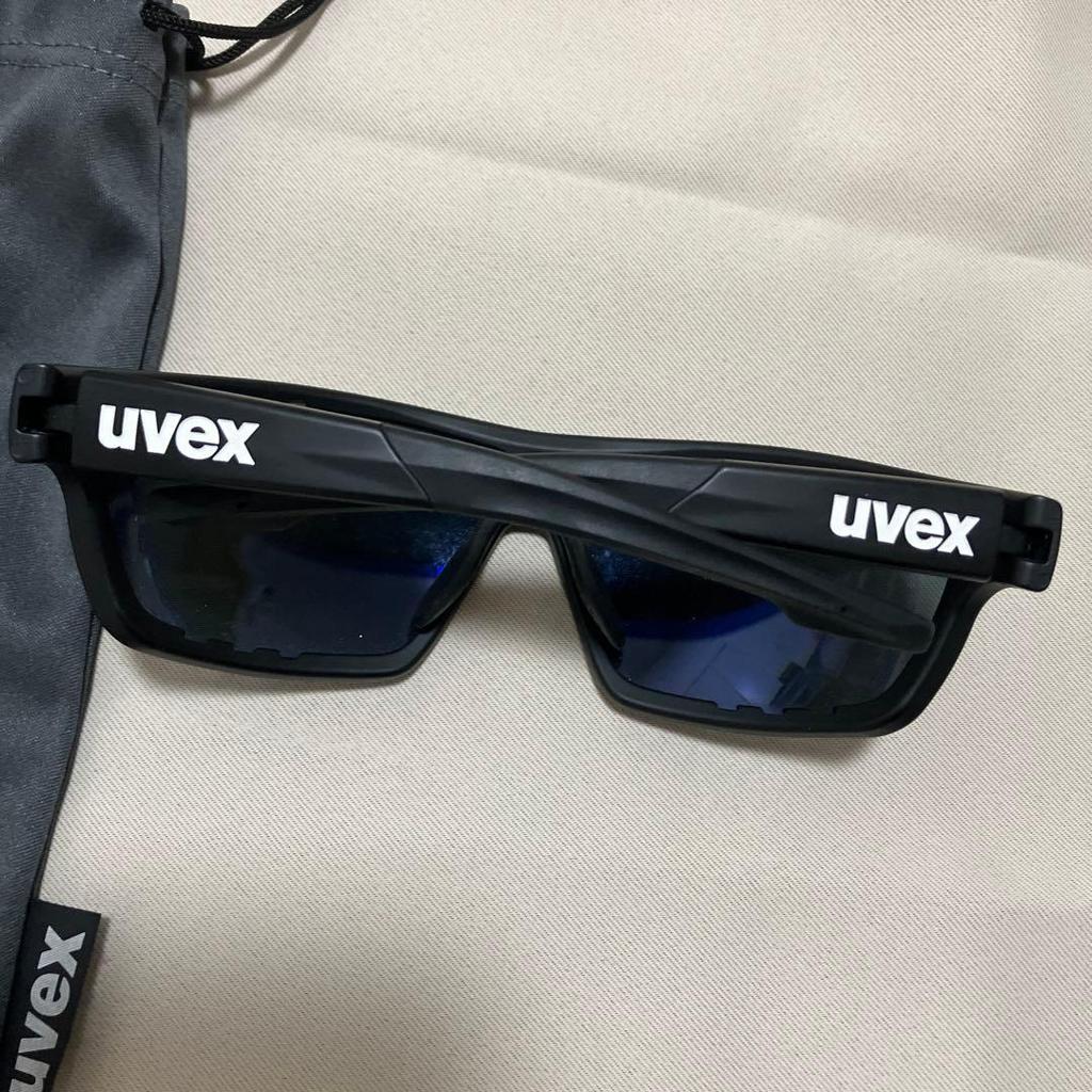 Used Uvex Sports Sunglasses Uv400 Mirror Lens Running/biking