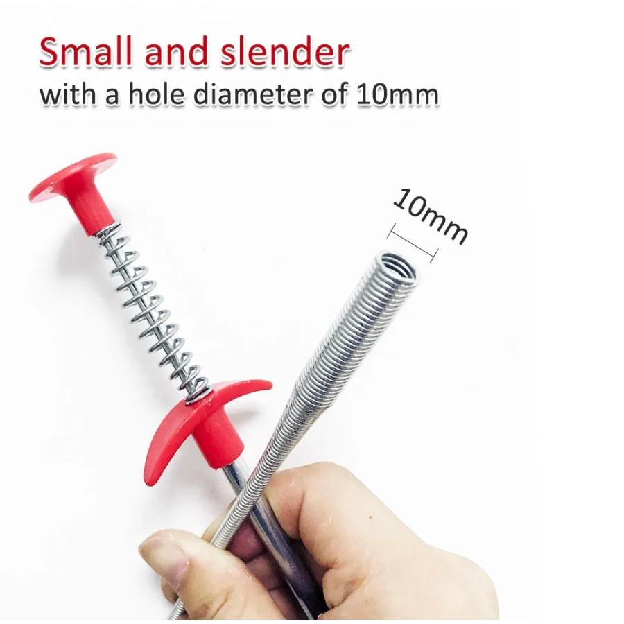 Plumbing Hook Dredger Sewer Toilet Tool Manual Toilet Grab Hair Cleaning Clogging Household